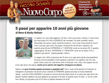 Tablet Screenshot of corponuovo.com